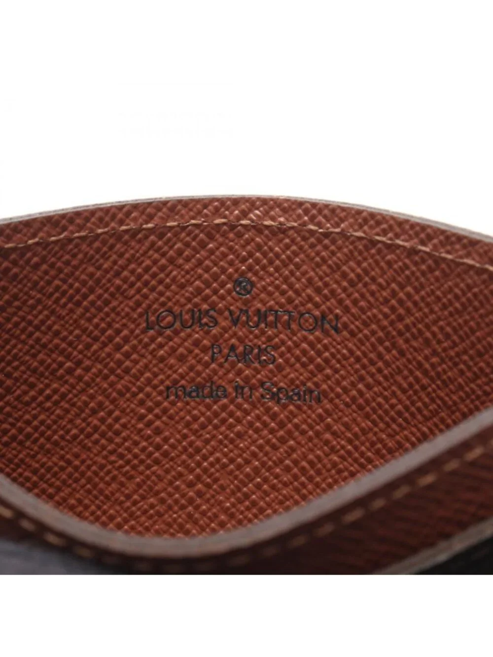 Louis Vuitton Card Case Holder Sample Monogram Alma Nyack Leather